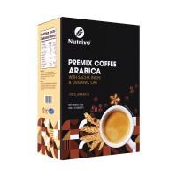 Nutrivo Luscious Premix Coffee Arabica with Sacha Inchi & Organic Oat 25g x 15s